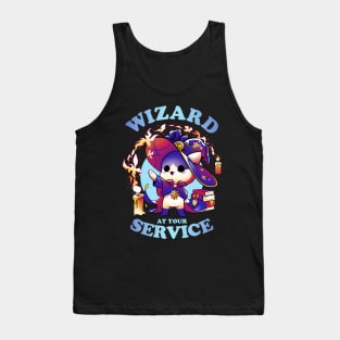 Wizard's Call - cute gamer and geek Tank Top